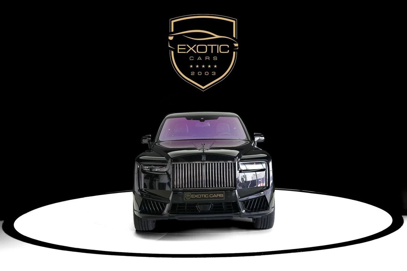 Rolls Royce Cullinan BLACK BADGE
