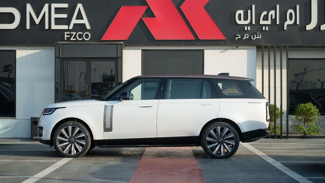 لاند روفر رينج روفر SV LWB P615 أوستوني بيرل وايت-تان 2026MY للتصدير فقط
