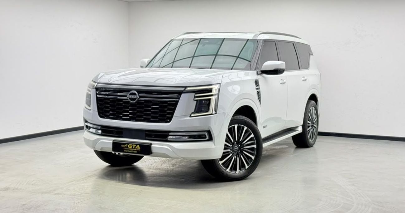 نيسان باترول LE PLATINUM CITY 2025 Nissan Patrol LE Platinum City, Agency Warranty, Full Service History, GCC Specs