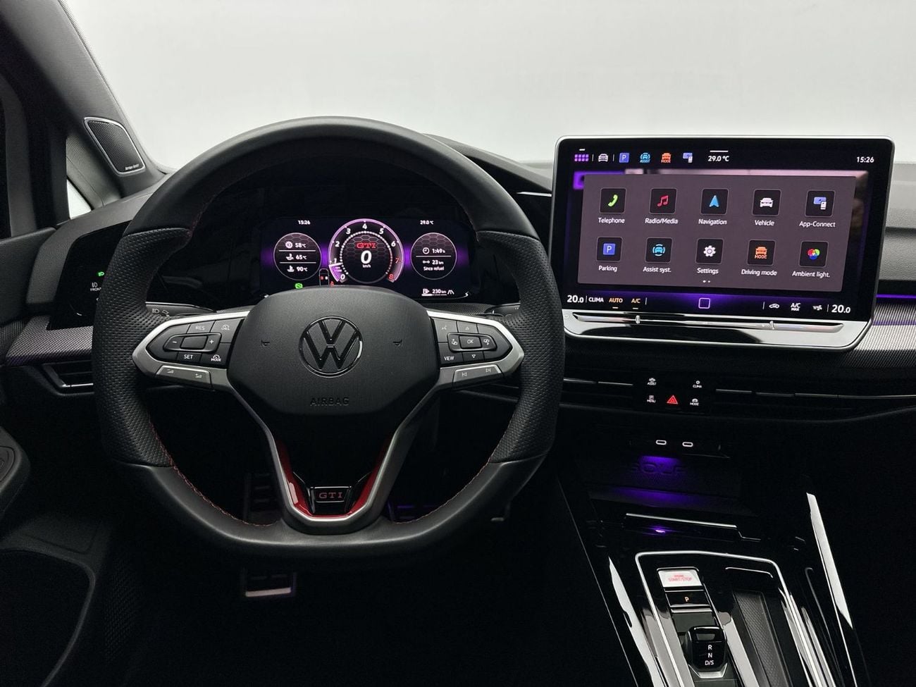 Volkswagen Golf GTI Golf GTI Fabric++ 2L | Premium Spec | Panoramic Roof | HUD | Harman Kardon | 19" Wheels