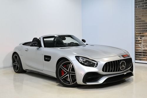 Mercedes Benz AMG GT C 2018 Mercedes-AMG GT C Roadster, Full Service History, Excellent Condition, GCC