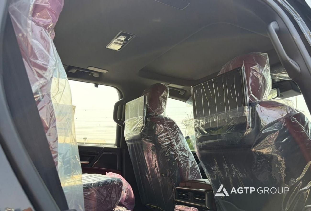 لكزس LX 700h سيجنتشر محرك هجين ثنائي التوربو سعة 3.5 لتر | كامل المواصفات | جلد عنابي | دفع رباعي | 2026 | مواصفات خليجية
