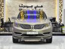 Lincoln MKX RESERVE EXCELLENT DEAL for our Lincoln MKX 2.7 ECOBoost AWD ( 2016 Model ) in Beige Color GCC Specs