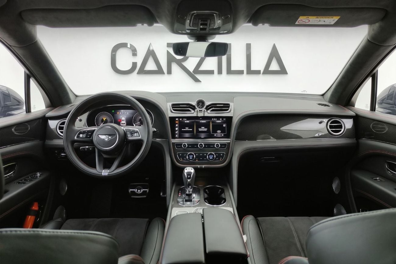 Bentley Bentayga S 2022 | Carbon Fiber l PPF Protected l AED 13,708 / Monthly