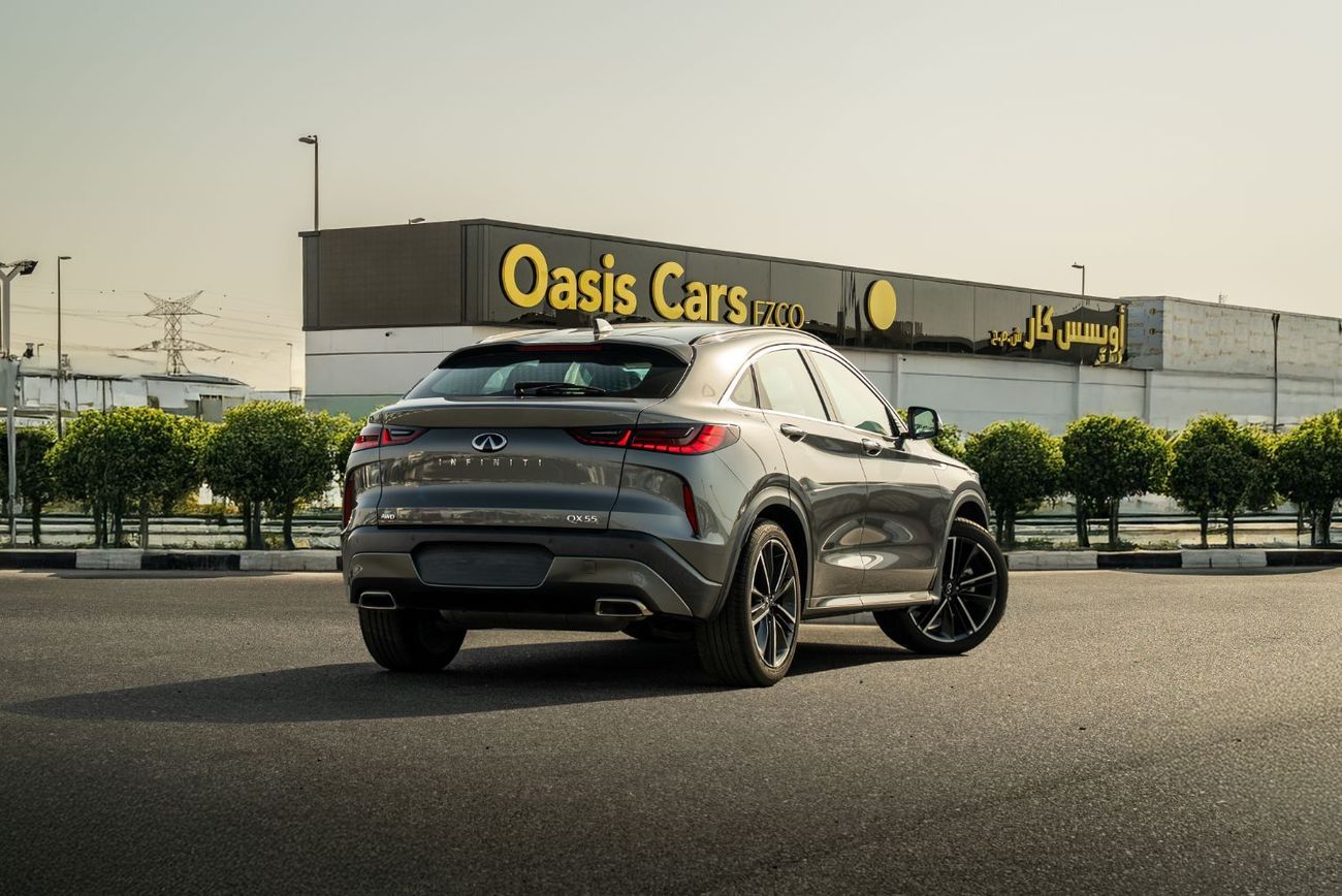 Infiniti QX55 ESSENTIAL Proassist GCC Agency Warranty with Insurance and registration