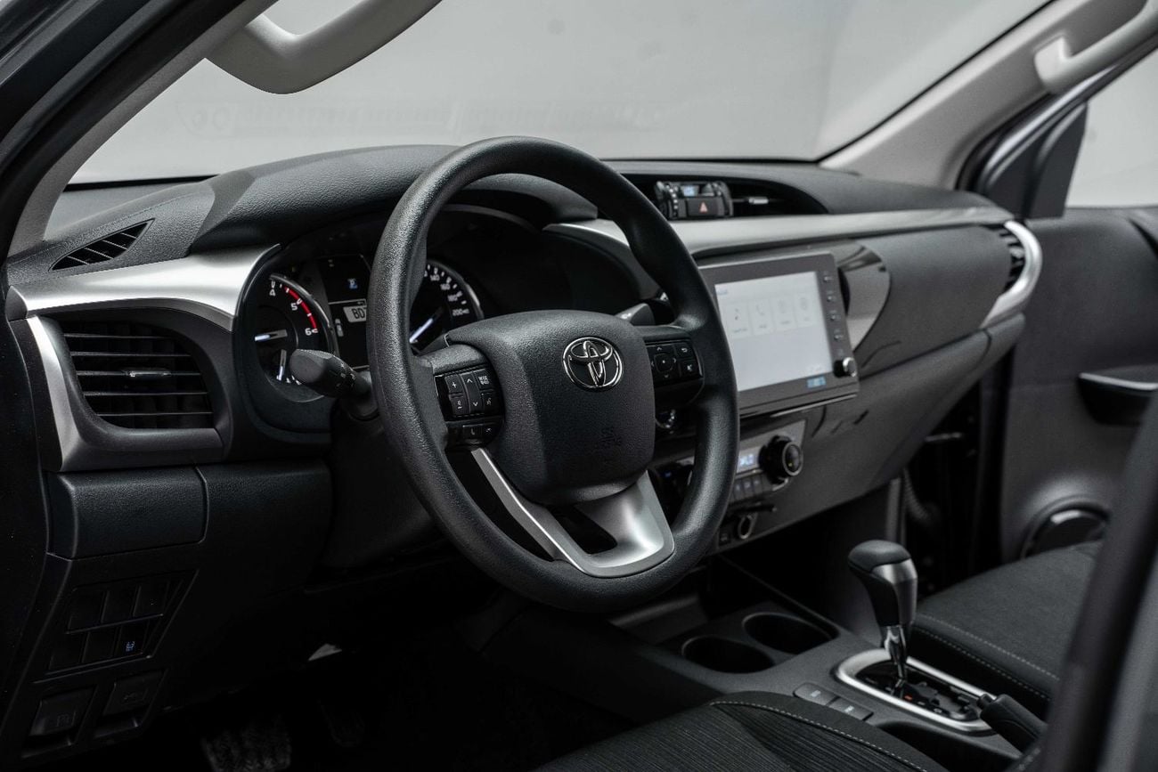 Toyota Hilux GLX 2.4L Diesel - Grey Metallic Inside Black | Export Only