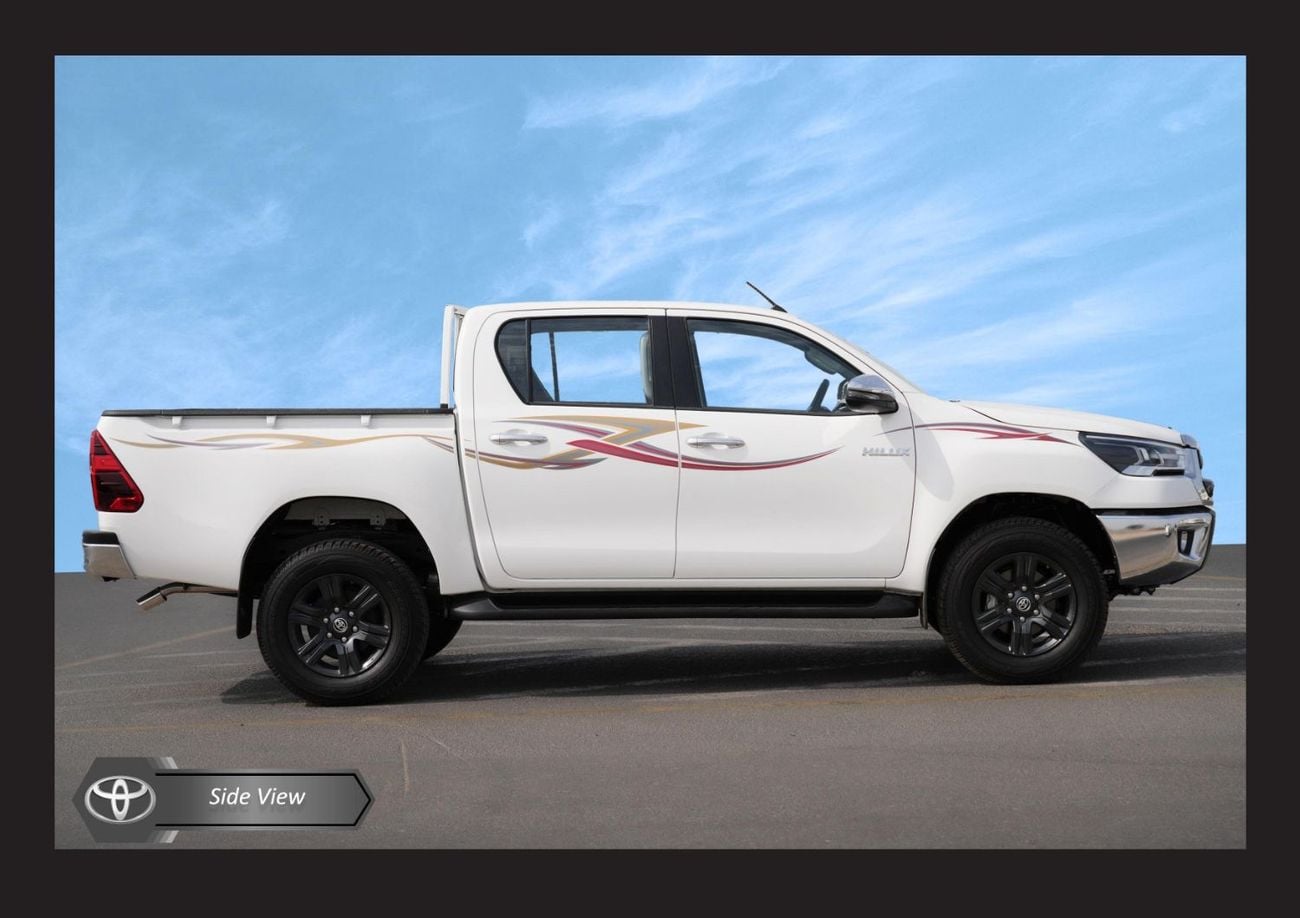 تويوتا هيلوكس GLX TOYOTA HILUX 2.7L 4X4 GLX D/C MID(i) M/T PTR
