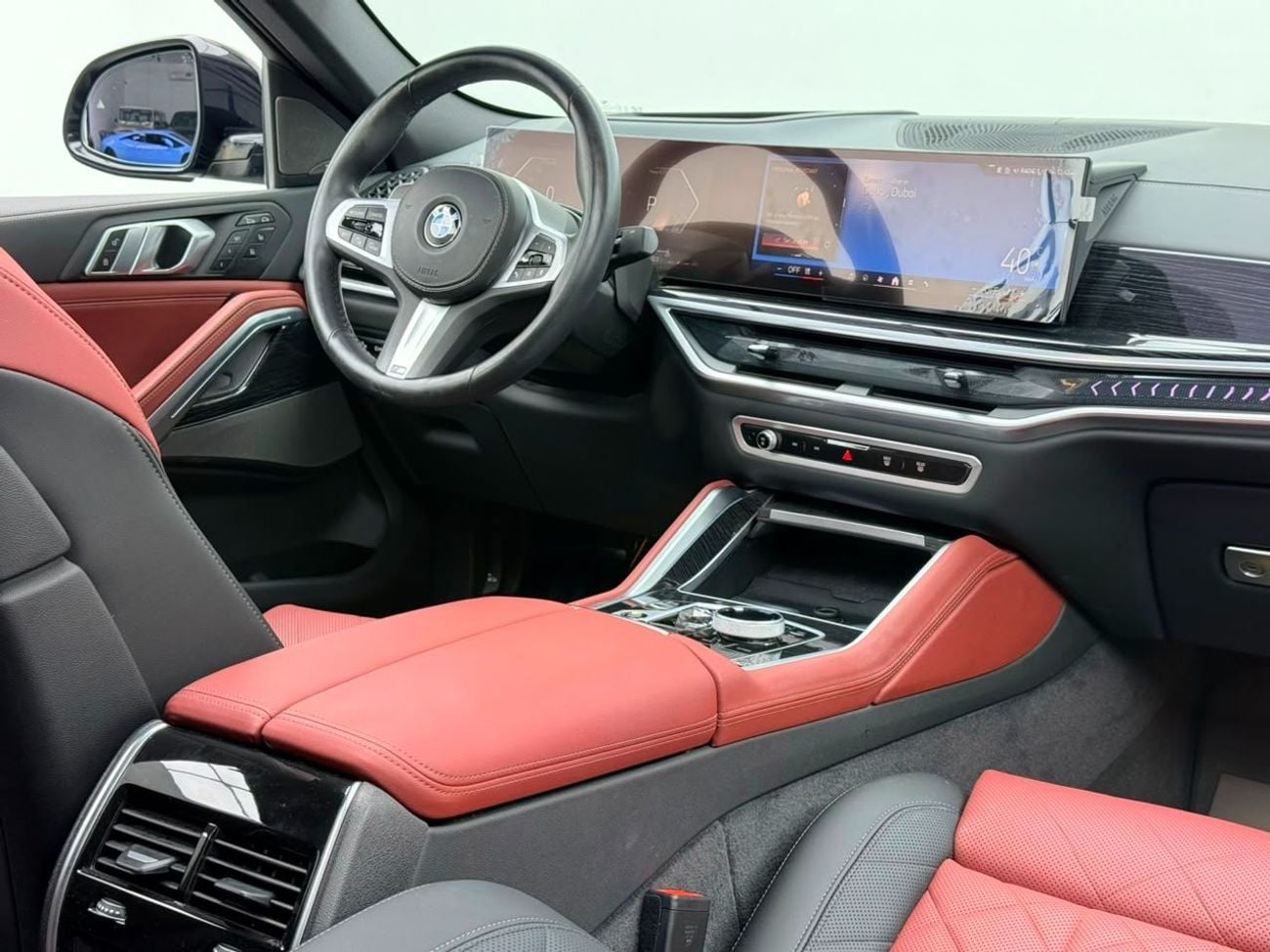 BMW X6 XDRIVE40I M SPORT 2024 BMW X6 xDrive40i M-Sport PRO, 2028 BMW Warranty + Service Pack, Full BMW Service History, GCC