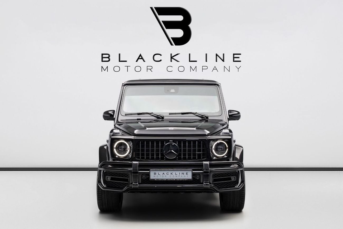 Mercedes Benz G63 AMG STANDARD BUY NOW, PAY 2027 | THE BLACKLINE STANDARD | Mercedes Warranty + Service Contract, GCC