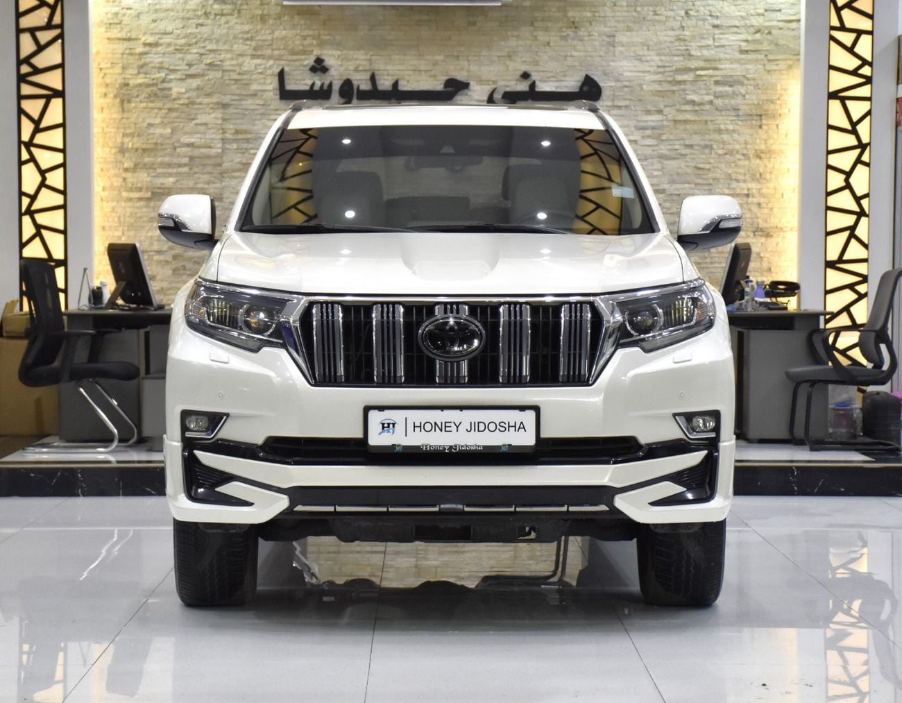 Toyota Prado VXR EXCELLENT DEAL for our Toyota Prado VXR ( 2023 Model ) in White Color GCC Specs