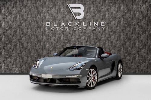 Porsche 718 Boxster S BUY NOW, PAY 2027 | THE BLACKLINE STANDARD | January 2027 Warranty, GCC, Low KMs