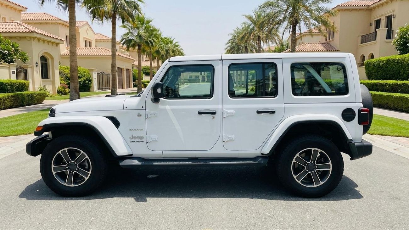 Jeep Wrangler Unlimited SAHARA 2023 | AED 2128/Month | 0 DP | 30 Day Return | Warranty | Service History
