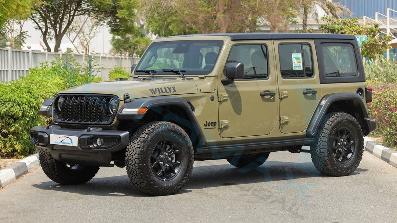 Jeep Wrangler Unlimited Willys V6 3.6L GCC 2026 With 3 Years Or 60,000 Km Warranty At Official Dealer
