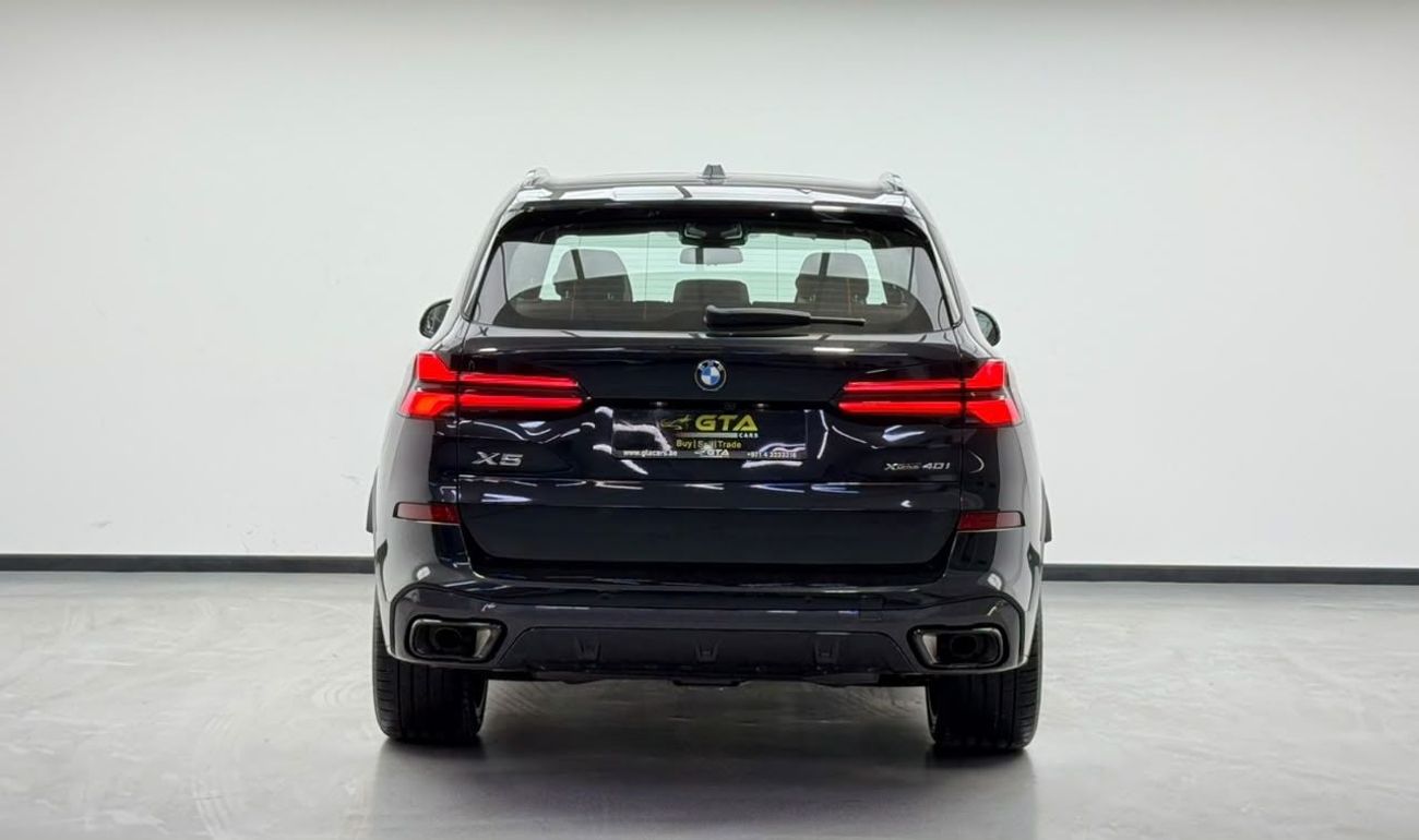BMW X5 XDRIVE40i EXCLUSIVE M SPORT PACKAGE 2025 BMW X5 xDrive40i M-Sport, 2030 BMW Warranty + Service Pack, Low Km, Fully Loaded, GCC