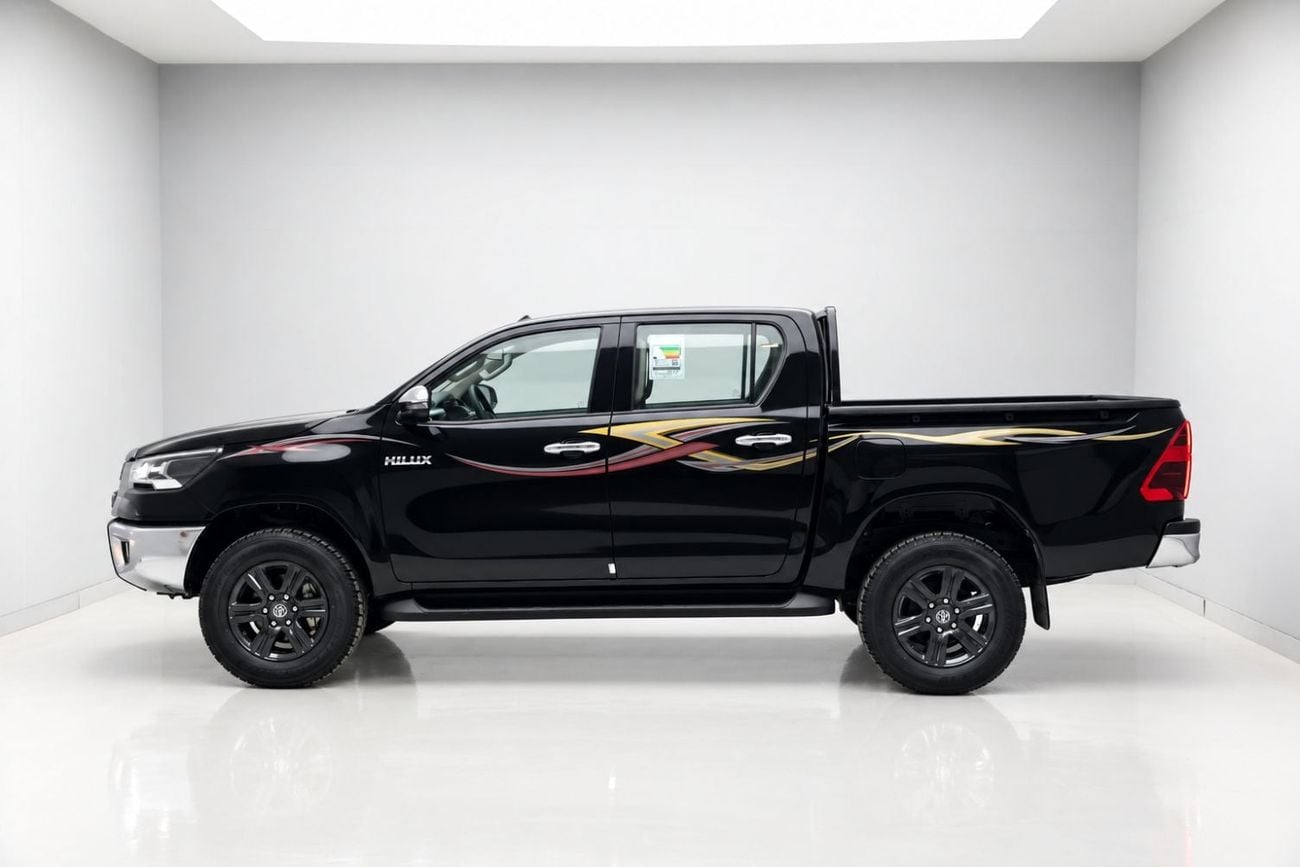 Toyota Hilux SR5 Double Cab 2.7L - Attitude Black Inside Maroon | Export Only