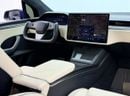 تسلا موديل اكس PLAID 2024 Tesla Model X Plaid, Tesla Warranty+Full Tesla Service History, GCC Specs.