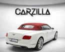 بنتلي كونتيننتال GTC سيارة سبيد W12 موديل 2014 | مواصفات خليجية | حالة ممتازة