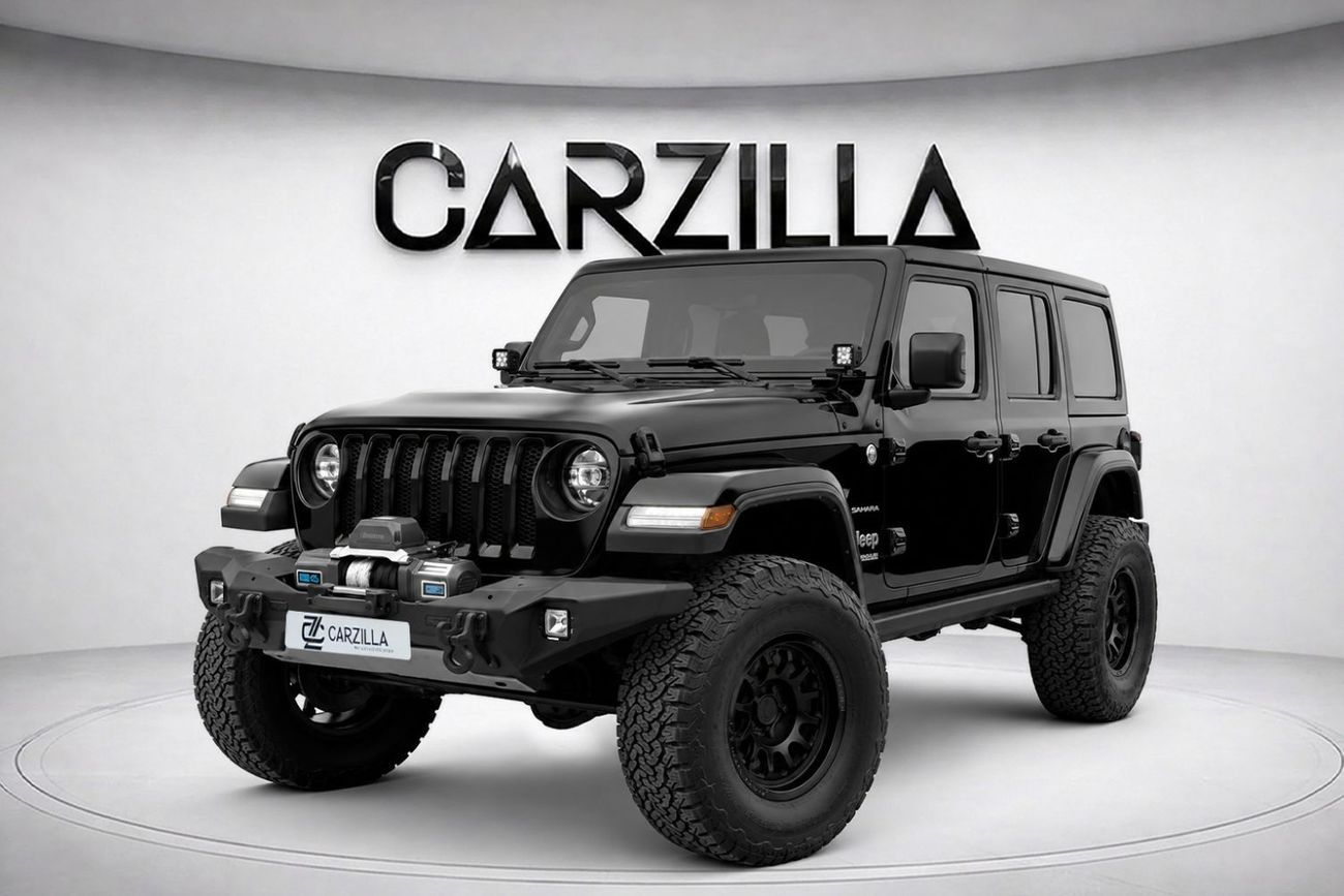 Jeep Wrangler SAHARA l Al-Futtaim Warranty & Service l AED 3,231 / Monthly
