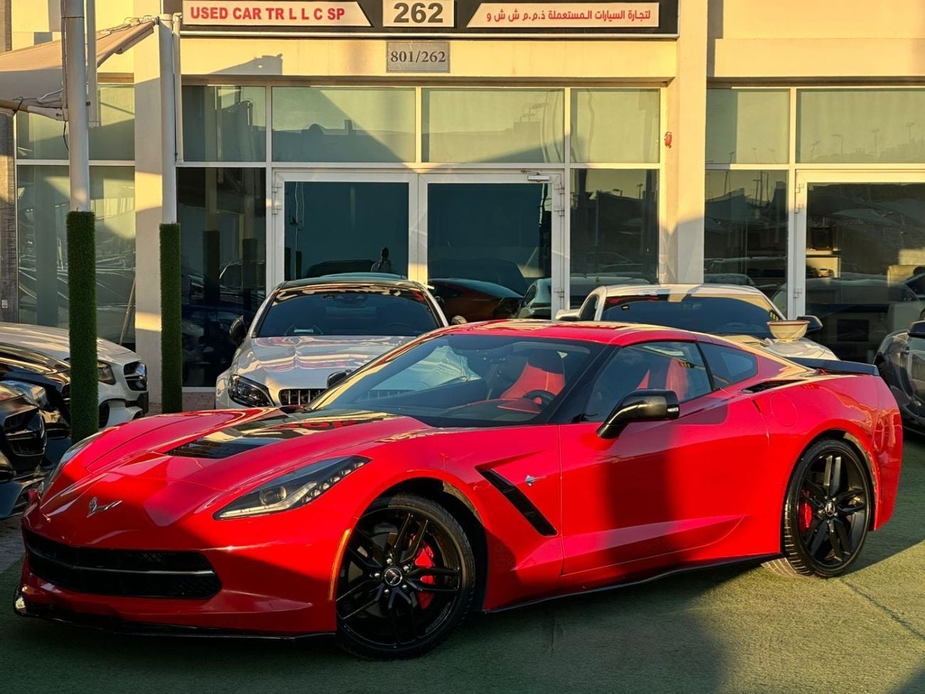 Chevrolet Corvette Z51 COMPETITION SEATS !CHEVROLET CORVETTE C7 GCC 2015 FULL OPTION PERFECT CONDITION