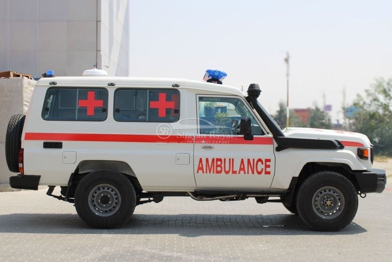 Toyota Land Cruiser LC78 4.2L LHD LC78 AMBULANCE 4.2L DSL V6 4WD 3DR MT 2025MY | FOR EXPORT