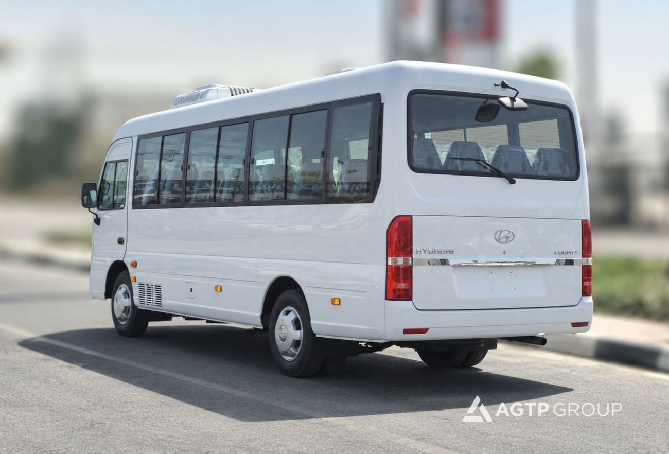 Hyundai County 3.9L Diesel | 5-Speed Manual | GCC Specs | Mid Option | Roof AC | Commercial Passenger Bus | READY E