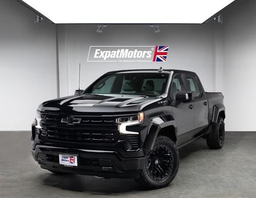 Chevrolet Silverado 1500 RST Dealer Unlimited Kms Warranty until • FDSH • Delivery Mileage • GCC