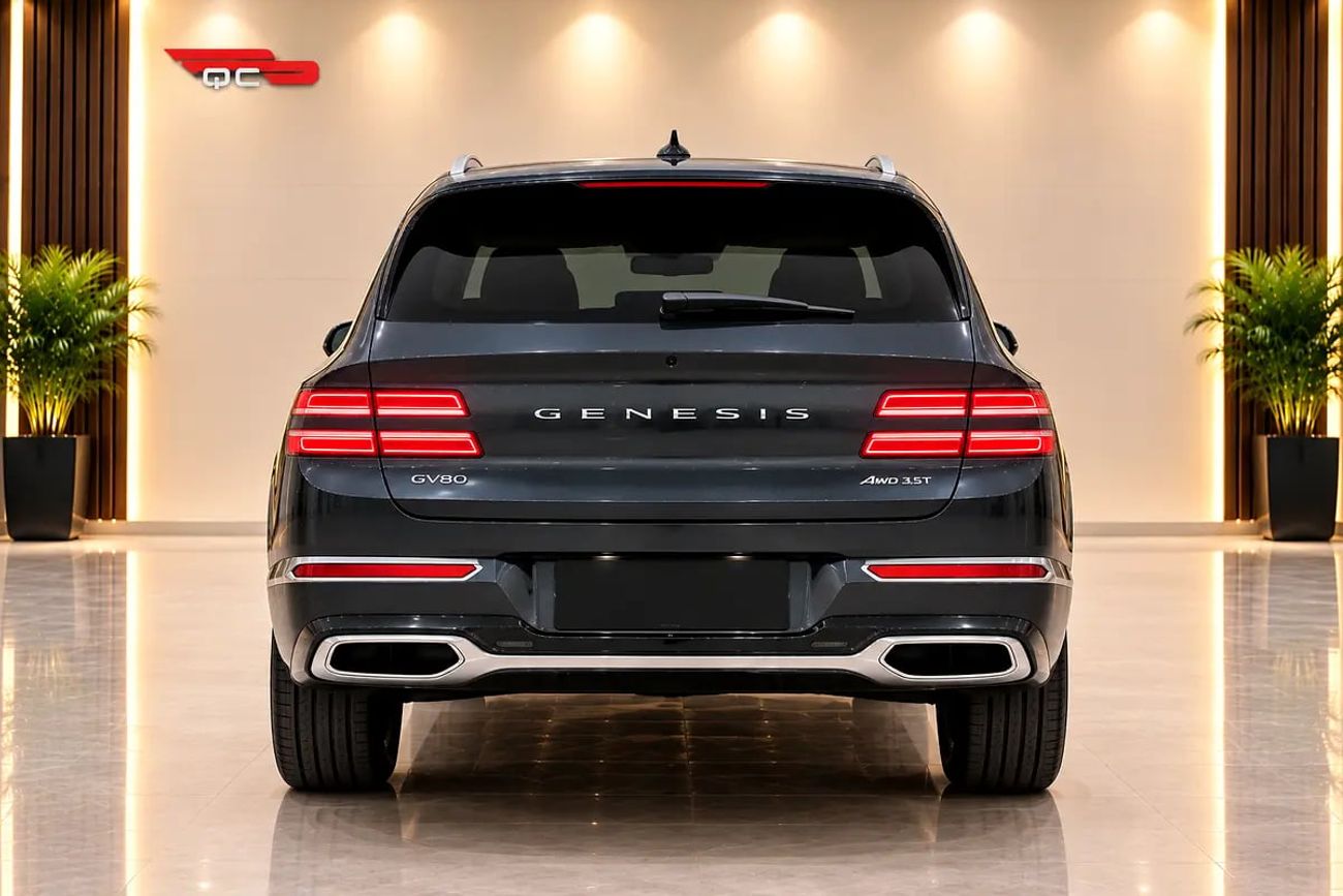 Genesis GV80 ROYAL | 3.5L V6 AWD | GCC | 16,181 KM | Warranty & Service Contract