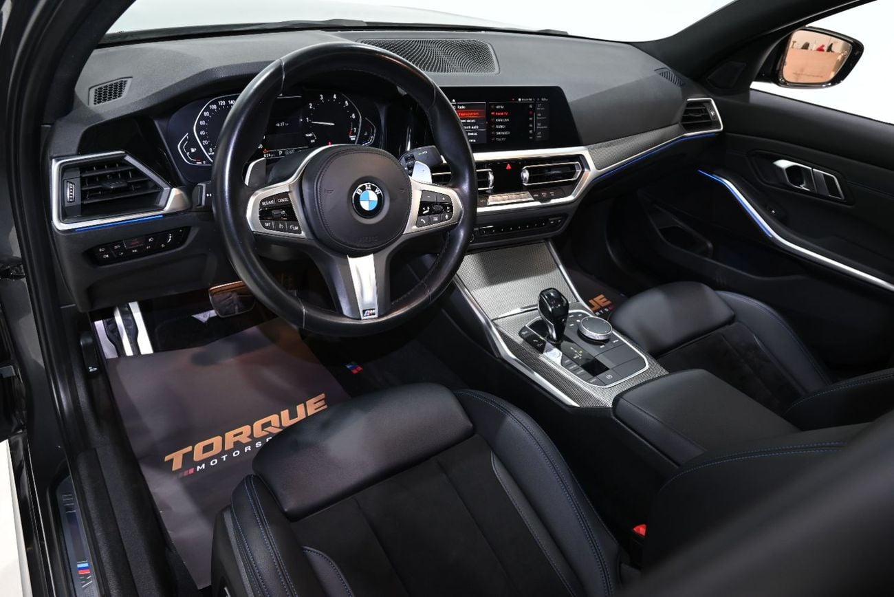بي أم دبليو 330i إم سبورت بريميوم بي إم دبليو 330i M-Sport موديل 2021، سجل صيانة كامل، ضمان لمدة عام، حالة ممتازة، خليجية