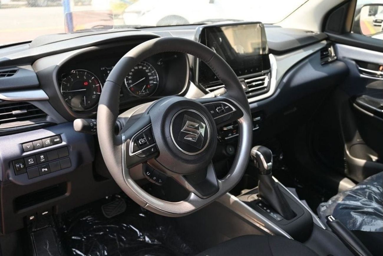 Suzuki Baleno GLX Suzuki Baleno 1.5L Petrol, Hatchback, FWD, 5Doors, Color: Silver Model: 2025 (Export Price)