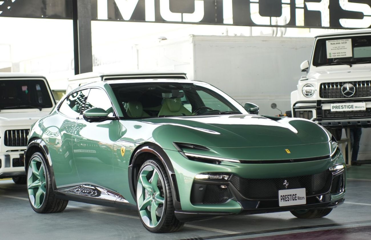 Ferrari Purosangue STANDARD 6.5 V12 715HP Tailor made Verde Dora (green) Export Price