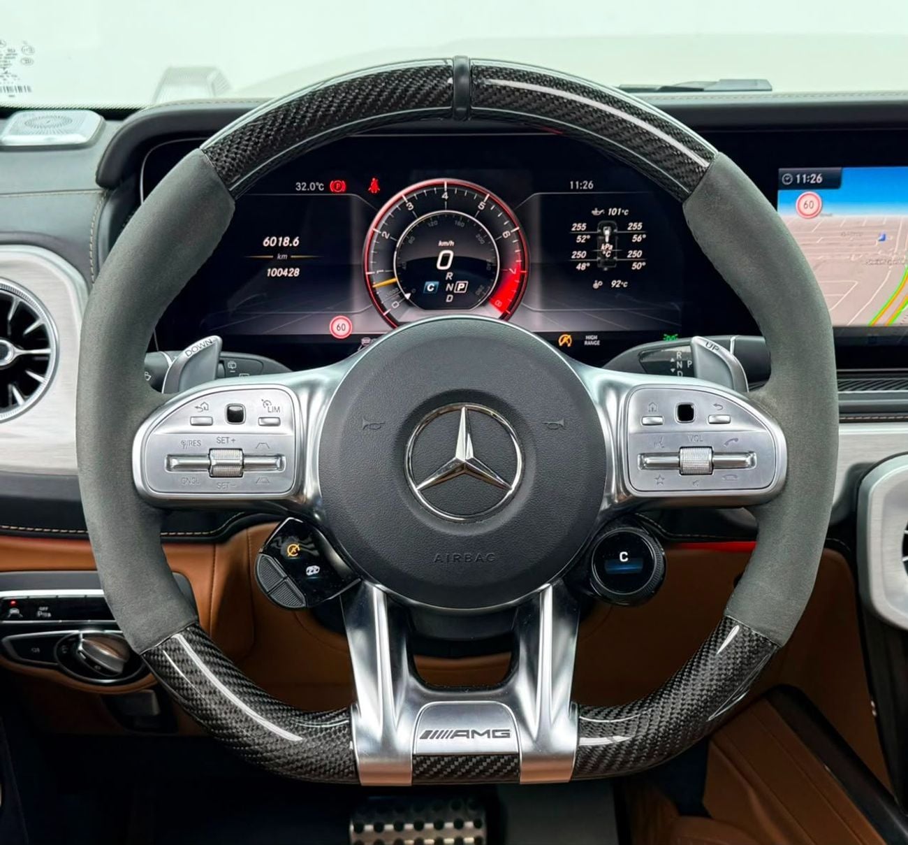 Mercedes Benz G63 AMG MANUFAKTUR EXCLUSIVE PLUS 2020 Mercedes G63 AMG, Auto Guard Warranty, Full Mercedes Service History, GCC Specs.
