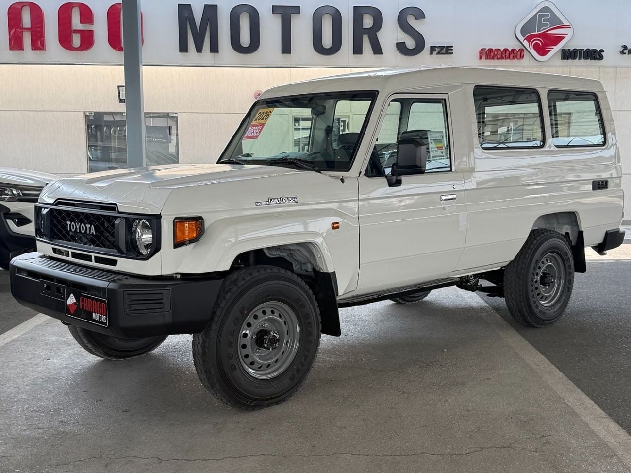 تويوتا لاند كروزر 70 LC 78 HARDTOP 2.8L AT **EXPORT ONLY**التصدير فقط خارج الخليج***