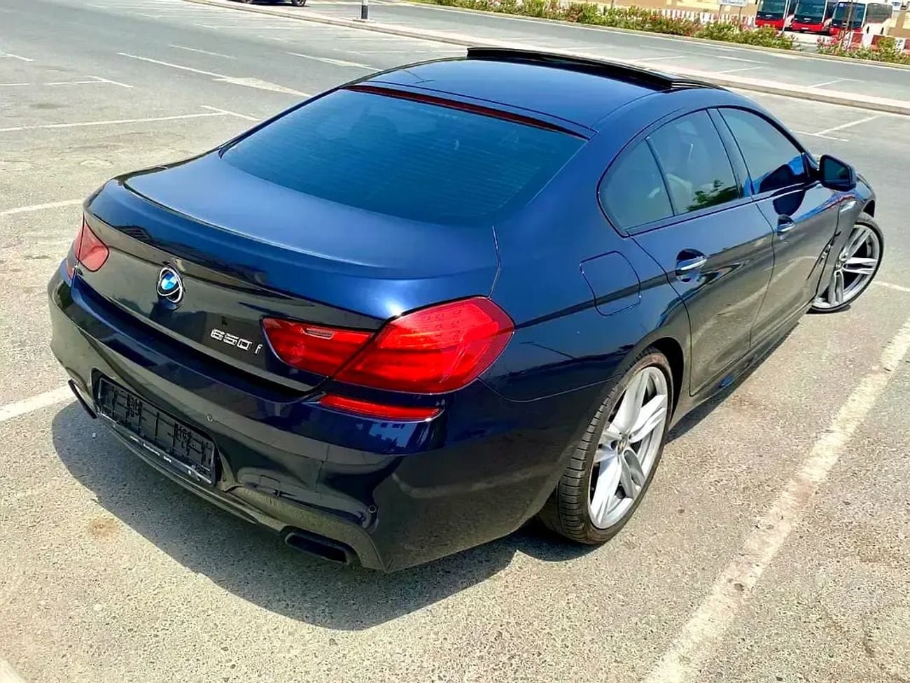 بي أم دبليو 650i إم سبورت 650 M SPORT || TWIN TURBO V8 ||GRAND COUPE FULL OPTION|| FSH ACCIDENT FREE ORIGINAL PAINT