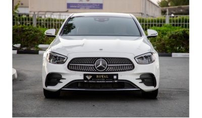 Mercedes-Benz E300 Premium + Mercedes Benz E300 AMG Kit 2021 GCC Under Warranty and Free Service From Agency