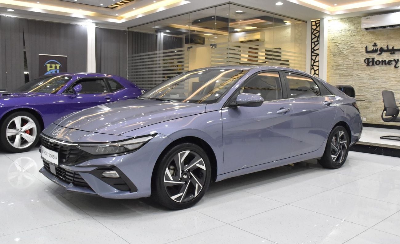 Hyundai Elantra COMFORT EXCELLENT DEAL for our Hyundai Elantra ( 2024 Model ) in Blue Color Chinese Specs