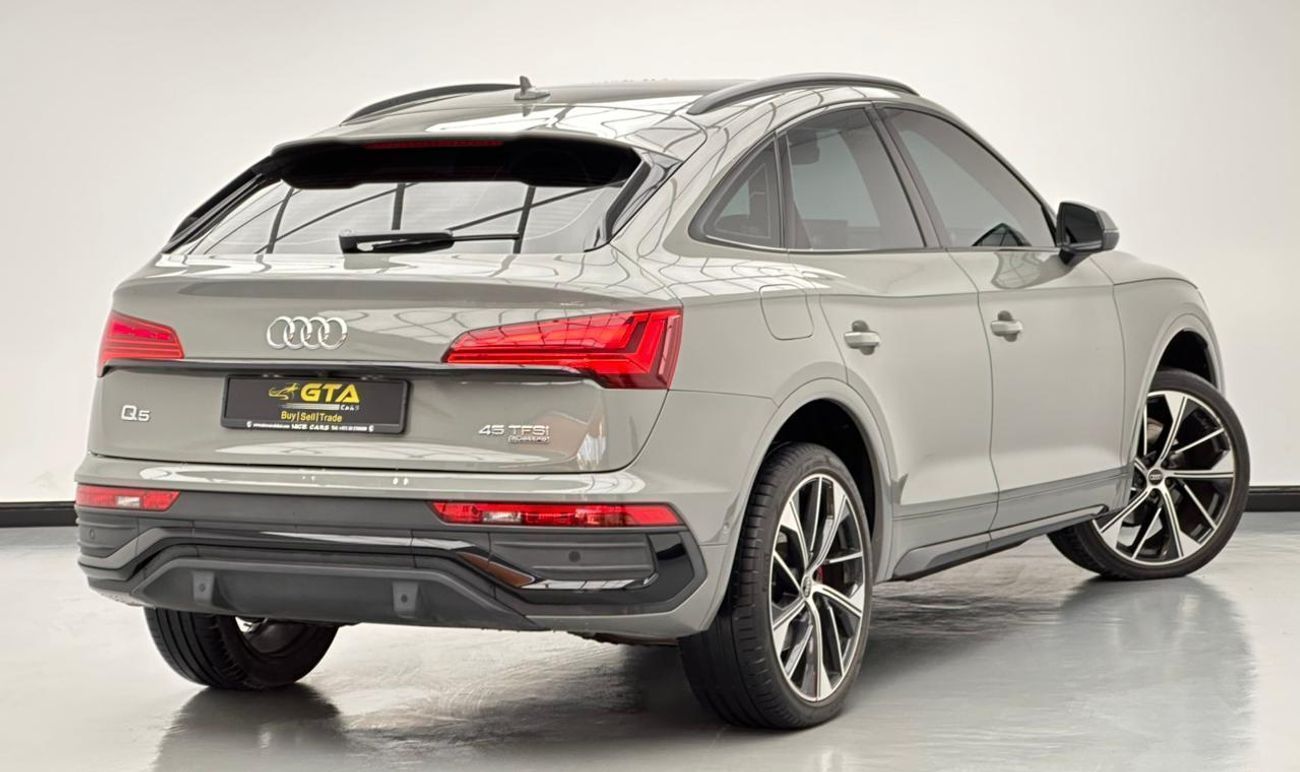 Audi Q5 45 TFSI SPORTBACK S-LINE Basic 2.0L 2022 Audi Q5, 1 Year Warranty Un