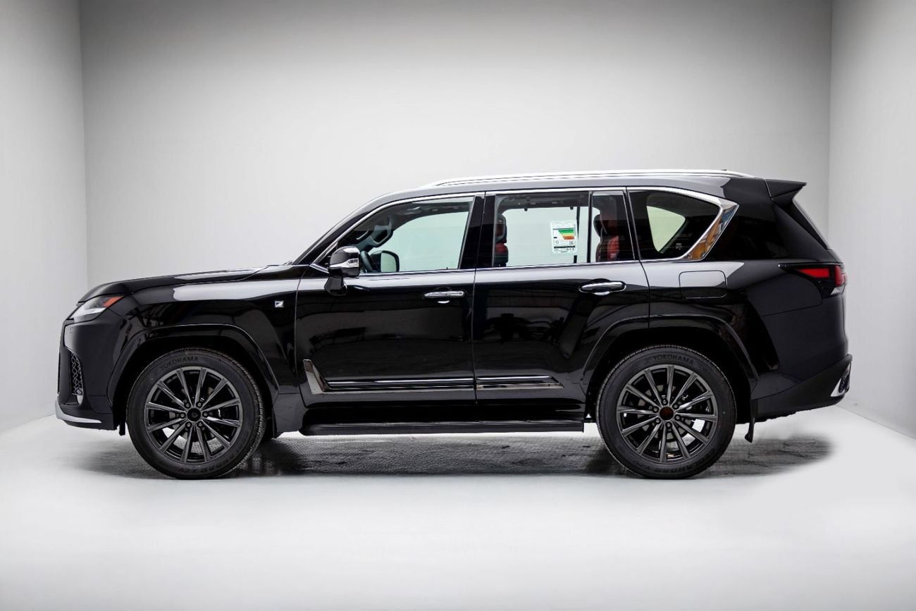 Lexus LX600 F SPORT 3.5L - Graphite Black Inside Flair Red | Export Only
