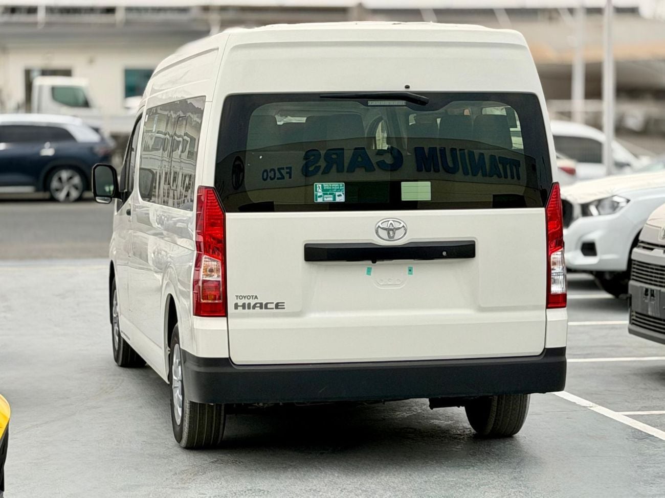 تويوتا هاياس GL 3.5L Petrol V6 2025 Export Price @ 148,999 AED