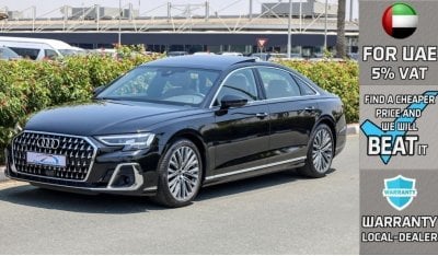 Audi A8 L 55 TFSI Quattro V6 3.0L AWD , GCC 2023 , With 3 Yrs Warranty & 5 Years Service @Official Dealer