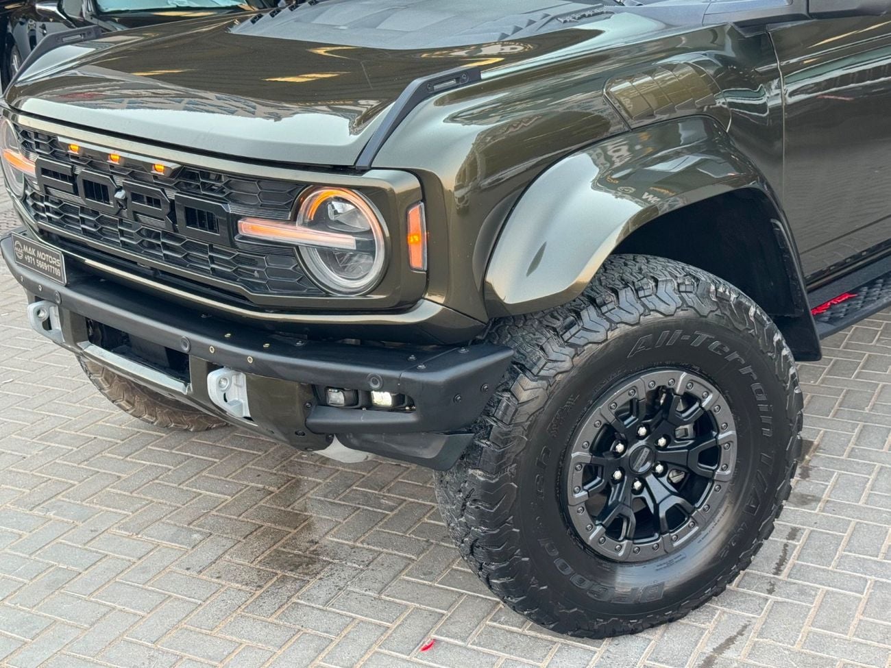 Ford Bronco RAPTOR / V6 3.0 TT / LOW MILEAGE / RADAR / LINE ASSEST / 360 CAMERA / ORIGINAL FOX SUSPENSION KIT