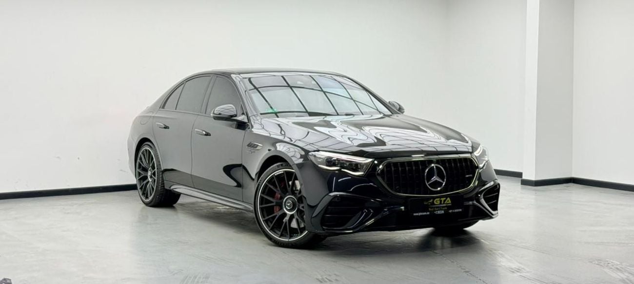 مرسيدس بنز E 53 AMG 4MATIC+ HIGH مرسيدس بنز E53 S AMG موديل 2026، ضمان مرسيدس بنز حتى 2030، مقصورة داخلية من ألياف الكربون، عداد كيلو