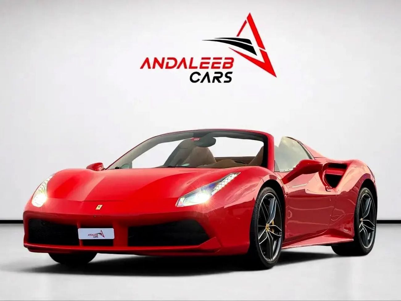 Ferrari 488 Spider SPIDER | 670 HP V8 | FULL AL TAYER SERVICE HISTORY | GCC