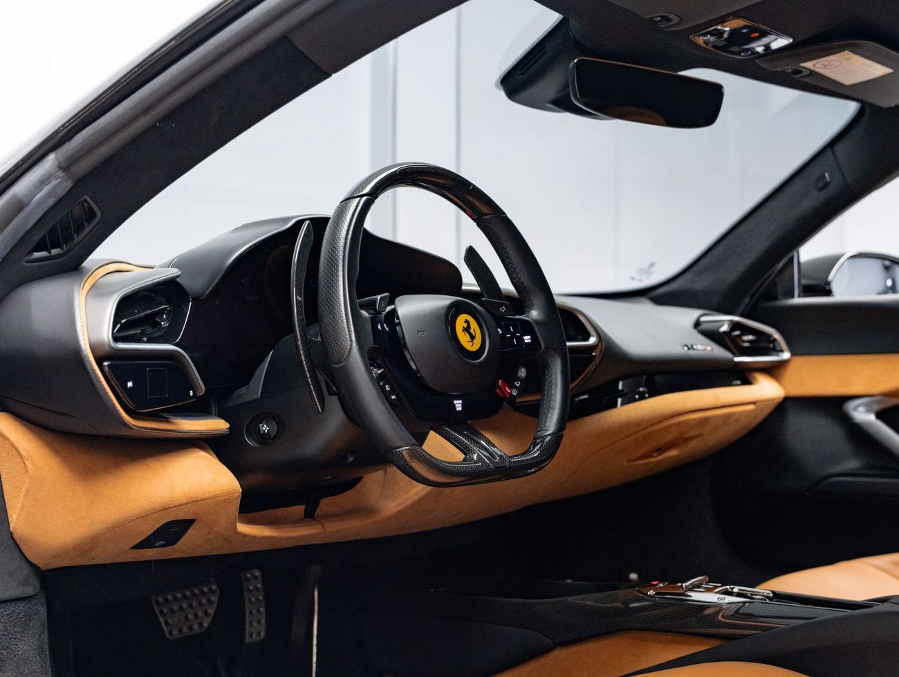 فيراري 296 GTB GTB BUY NOW, PAY 2027 | THE BLACKLINE STANDARD | Warranty, Ferrari Service Contract, Low KMs, GCC