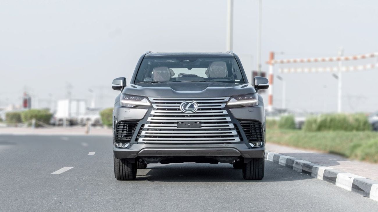 لكزس LX 700h SIGNATURE 2026 Lexus LX700h Signature 3.5L AT Hybrid With Auto park (Gray-Beige)