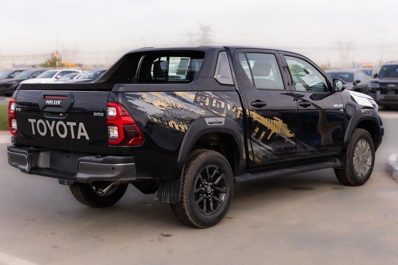 Toyota Hilux 2026 TOYOTA HILUX V6 4.0L Double Cabin Petrol Automatic Black / Black