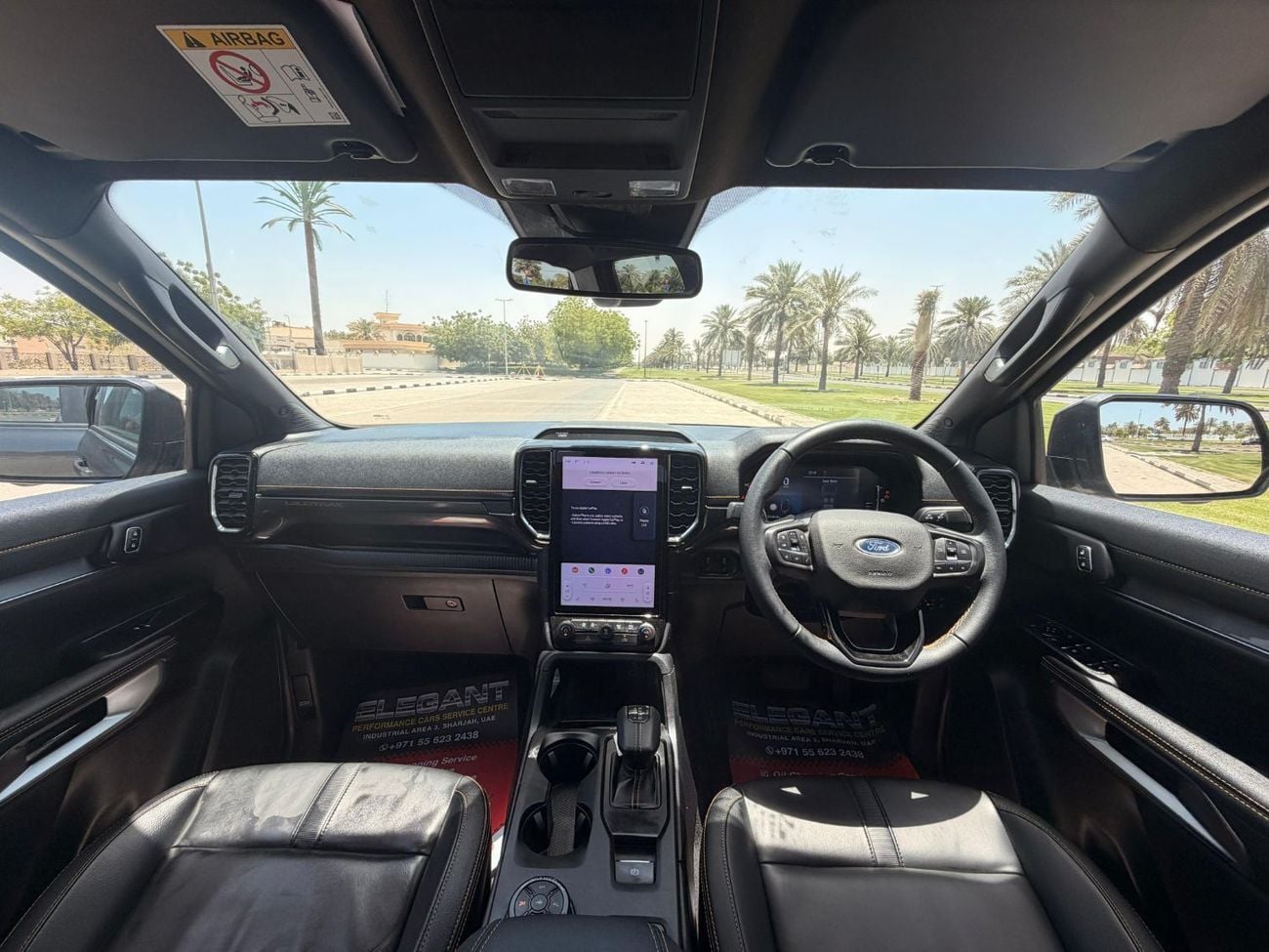 فورد رانجر 3.0L V6 Turbo Diesel Engine 4WD Automatic Gear 360° Camera 5 Seats 4 Doors