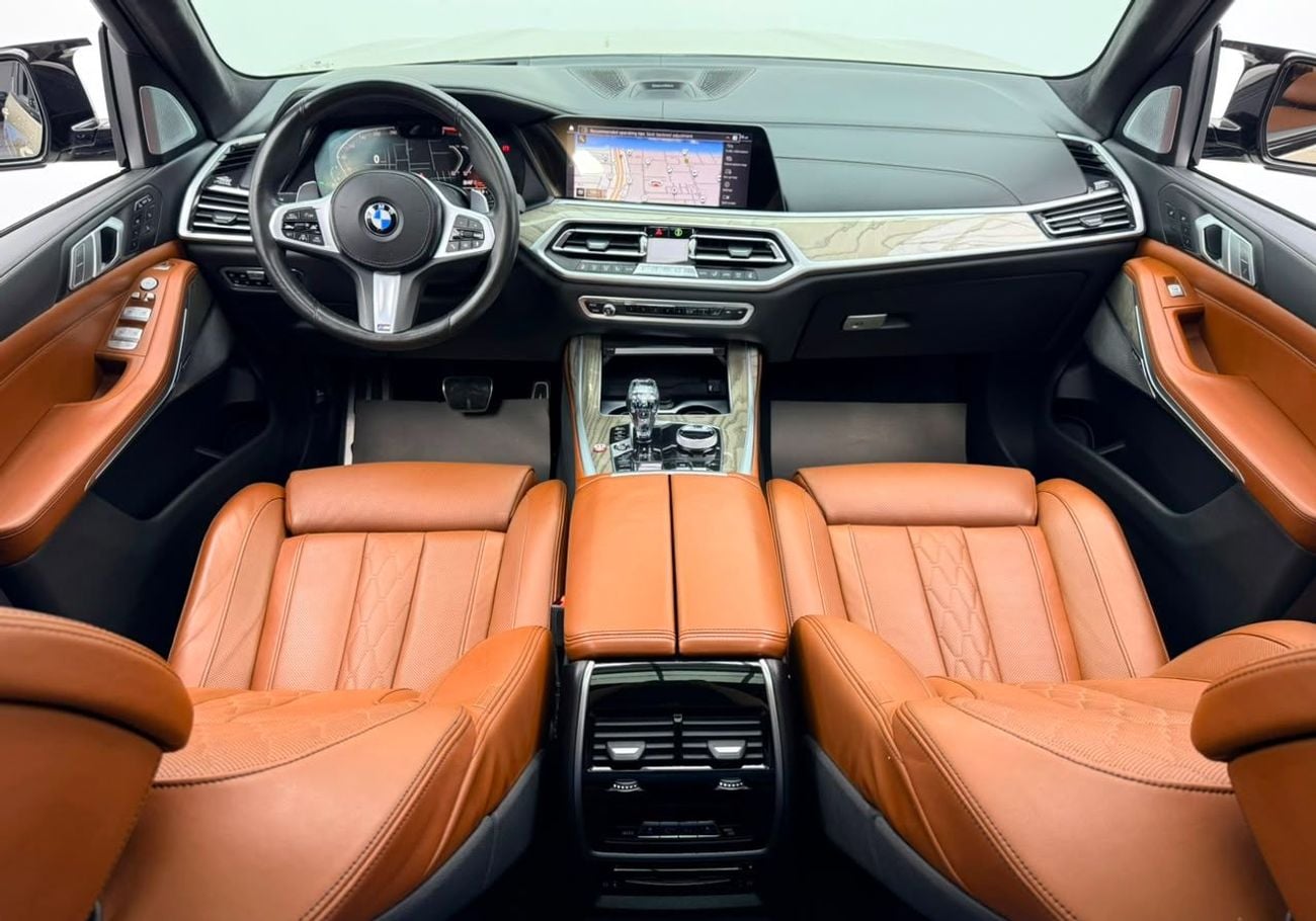 BMW X7 50i PURE EXCELLENCE 2019 BMW X7 xDrive50i M-Sport, Warranty, Full BMW Service History, Pilot Chairs, Fully Loaded, GCC