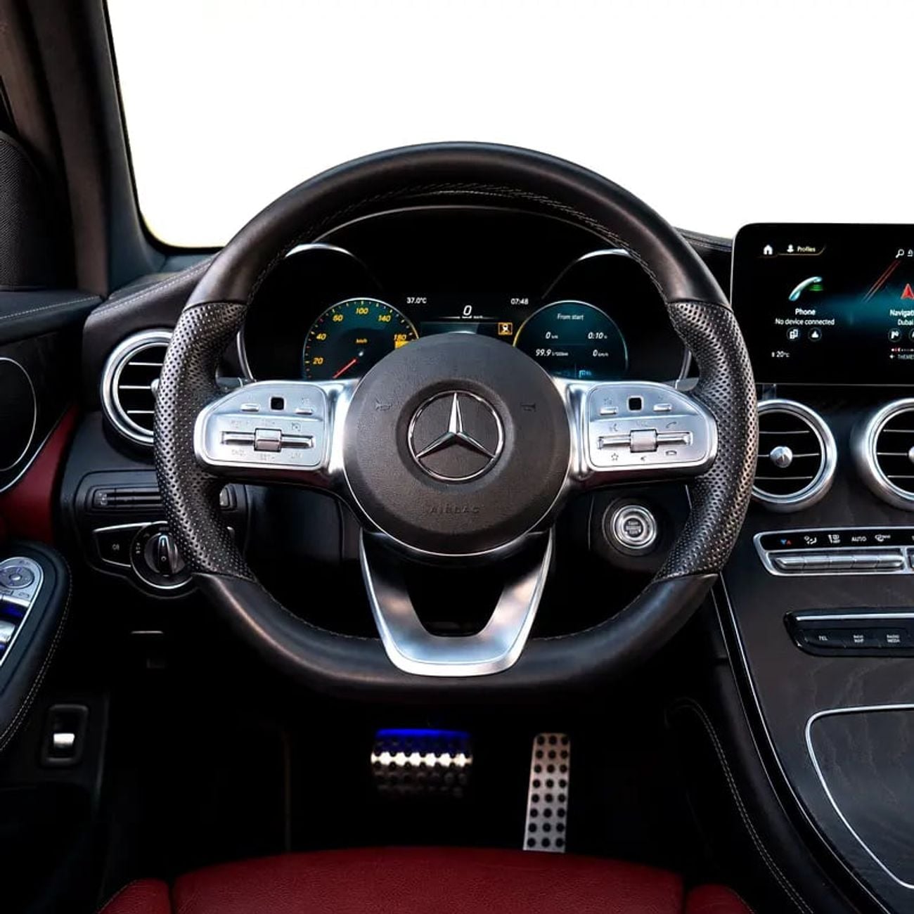 مرسيدس بنز GLC 300 AMG 2,299 P.M • 0% Downpayment • GLC 300 4MATIC • 1 Year Warranty