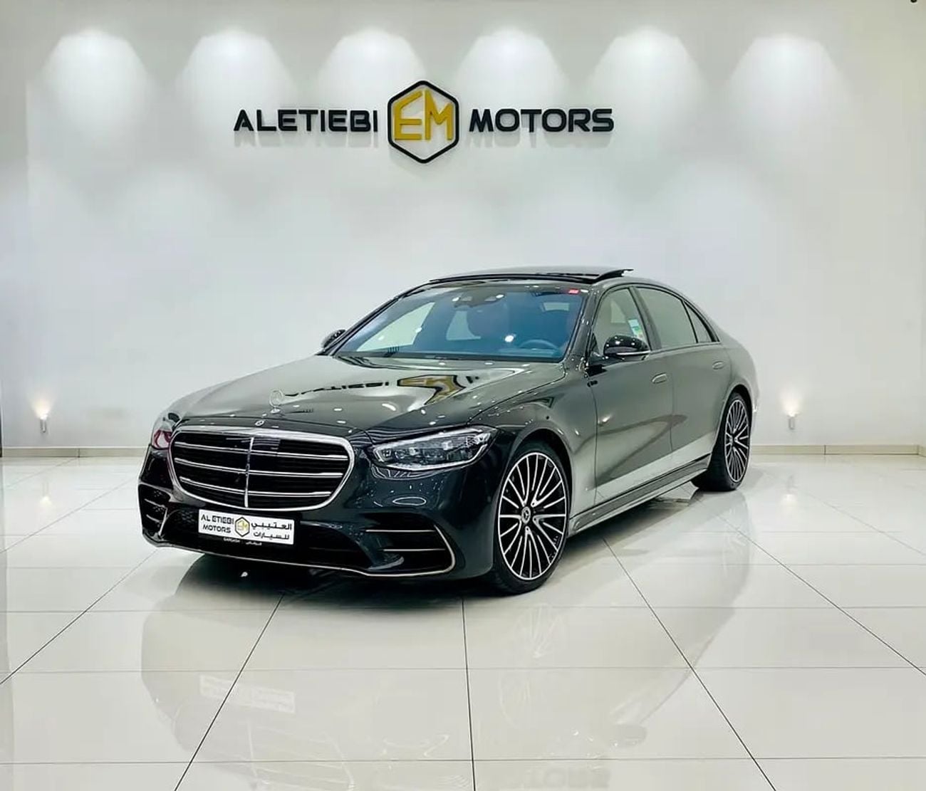 مرسيدس بنز S 500 4MATIC L HIGH MERCEDES S 500 MODEL : KM : GCC SPECS UNDER WARRANTY AND SERVICE AT GARGASH MERCEDES