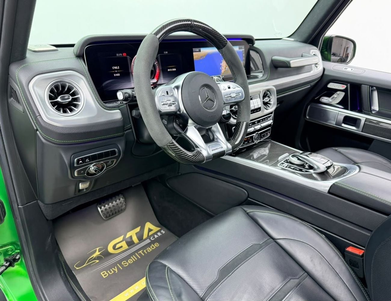 Mercedes Benz G63 AMG STANDARD 2022 Mercedes Benz G63 AMG G Manufaktur, MB Warranty + Service Pack, Carbon Fiber Interior, GCC